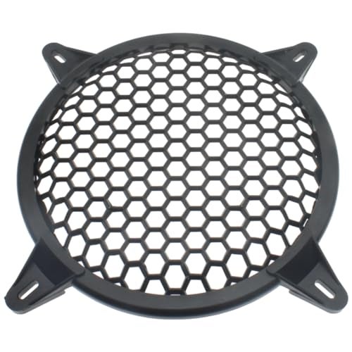OZXNO 2 Pack 8 Inch Speaker Grills Subwoofer Grill Waffle Grill Guard Protector Covers with Mounting Screws ABS Mesh Round Subwoofer Speaker Cover - Image 5