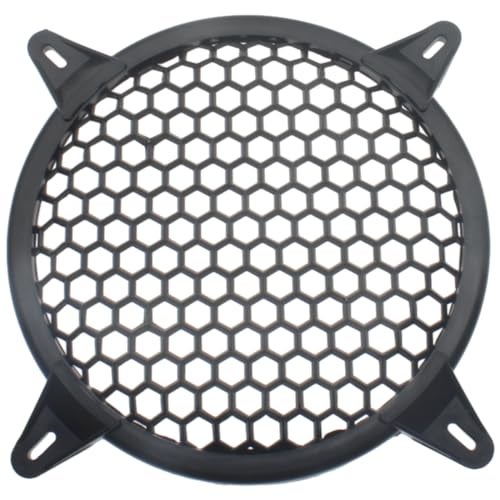 OZXNO 2 Pack 8 Inch Speaker Grills Subwoofer Grill Waffle Grill Guard Protector Covers with Mounting Screws ABS Mesh Round Subwoofer Speaker Cover - Image 1