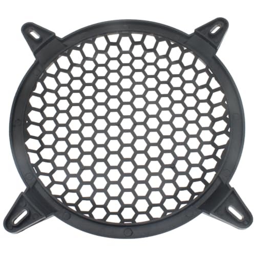 OZXNO 2 Pack 8 Inch Speaker Grills Subwoofer Grill Waffle Grill Guard Protector Covers with Mounting Screws ABS Mesh Round Subwoofer Speaker Cover - Image 2