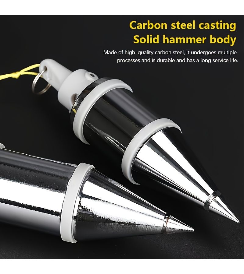 1PC 3M Magnetic Wire Hammer Level For Wood And Cement With Strong Fixing Pin Nails Retractable Line And Plumb Bob For House Construction - Image 3