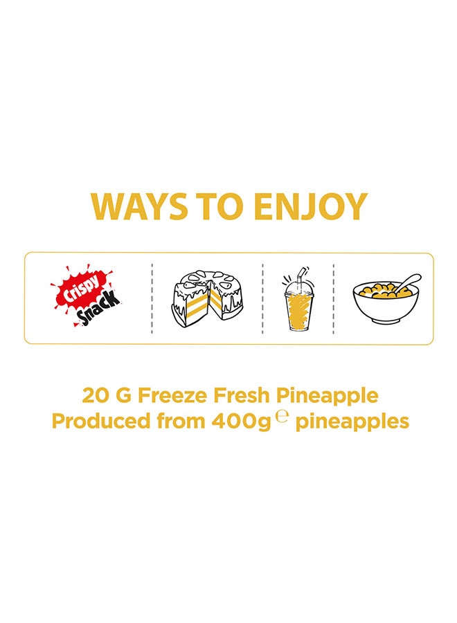 Pol's Pol's Freeze Fresh Freeze-Dried Pineapple, 20g - Image 3