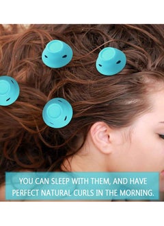 KASTWAVE 40Pcs Silicone Hair Curlers No Heat Clip Soft with a Storage Bag for Women Girls Long Short by KASTWAVE (Large and Small Sizes)  - Image 4