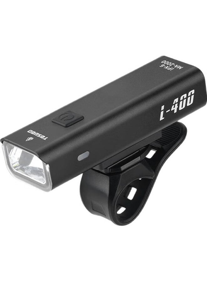 TOSUOD Bicycle Light, Road Bike Night Riding Front Light, Mountain Bike High-Intensity Flashlight, Cycling Equipment, 400 Lumens - Image 1