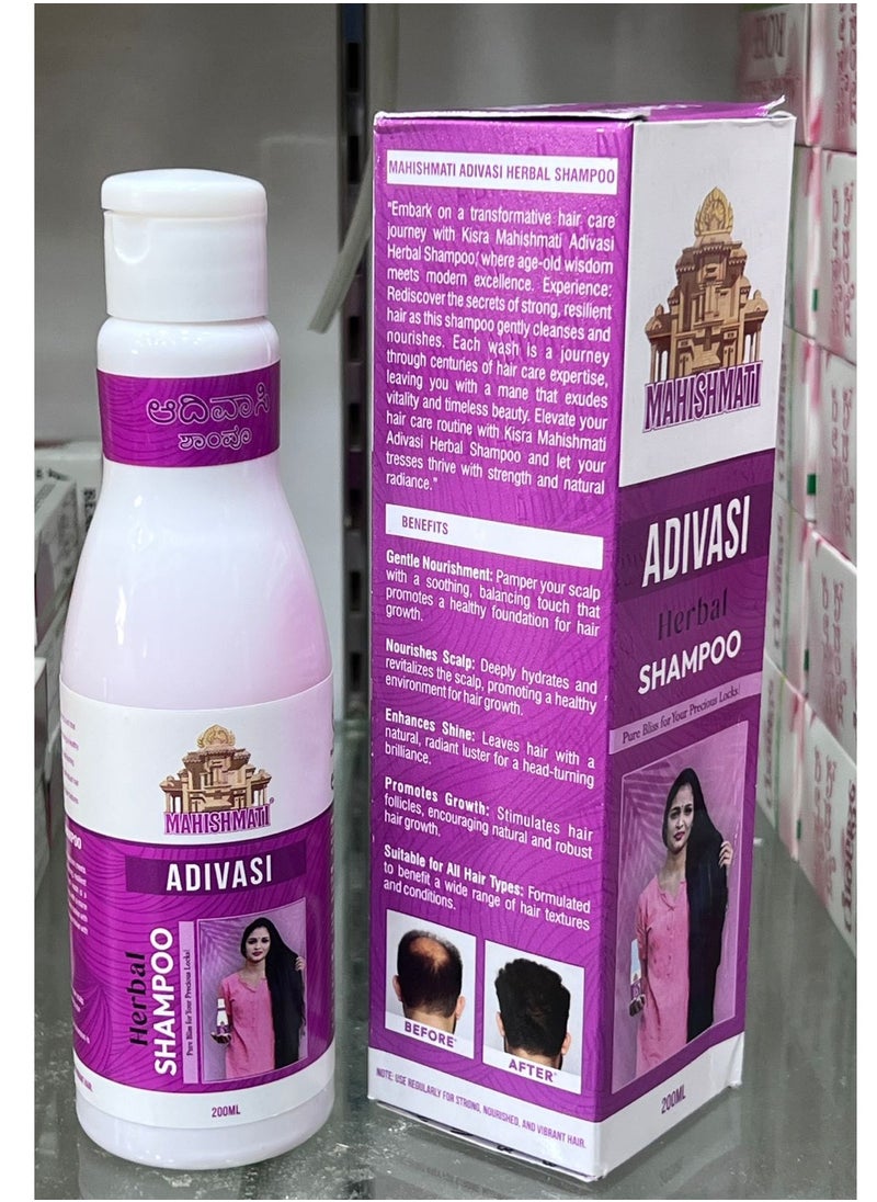 Adivasi Neelambari Mahishmati Original Adivasi Herbal Shampoo for Healthy Scalp & Hair Growth  - Image 2