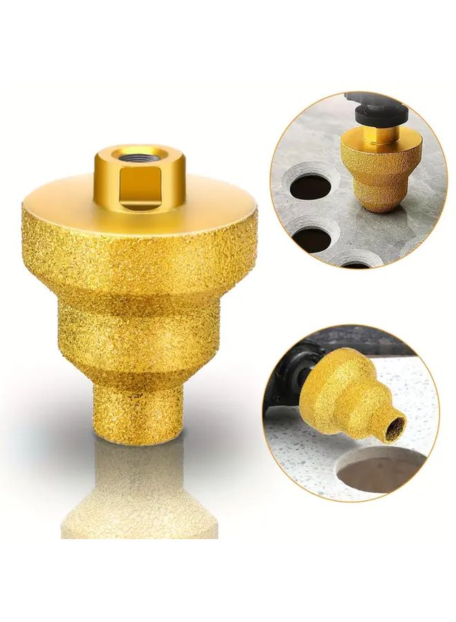 Multi Function Ceramic Hole Punching Tool 3 Layer Conical Diamond Drill Bit 20 35 50mm - Image 5