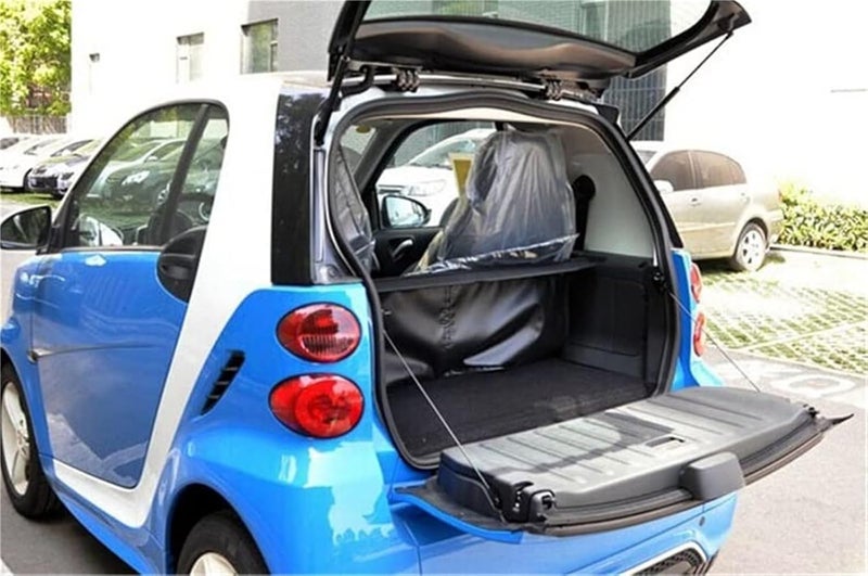 QASULER Retractable Trunk Cargo Cover for Smart Fortwo - Image 3