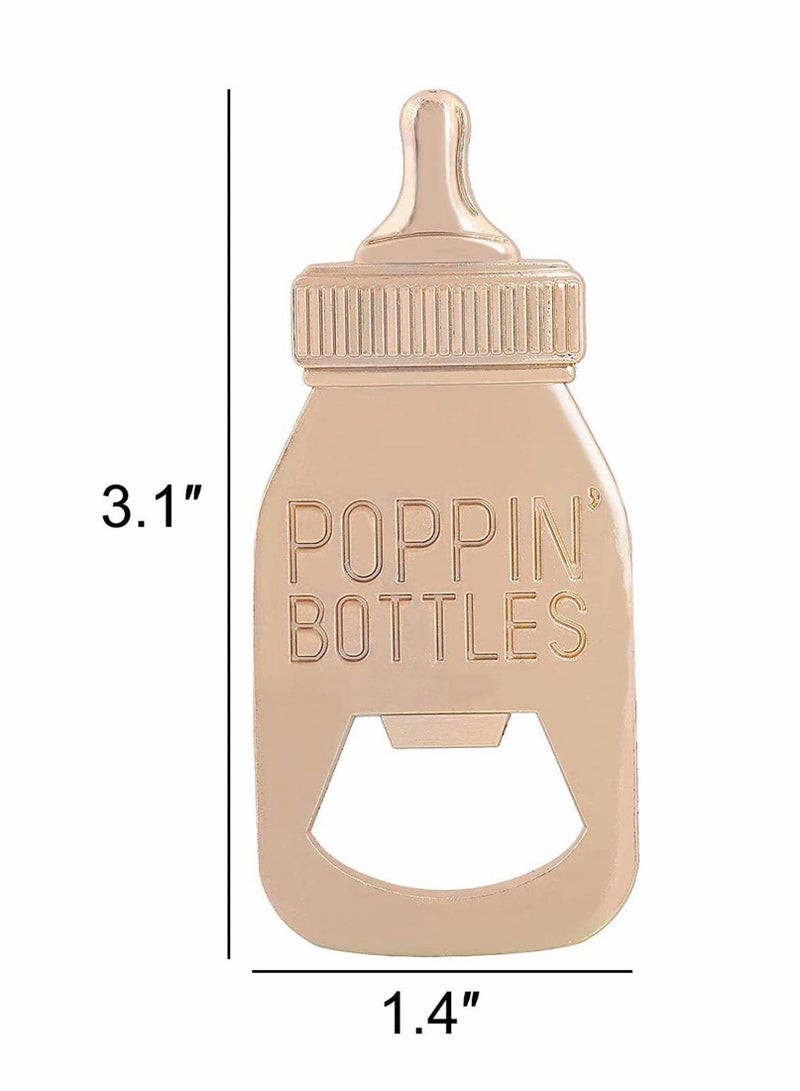 Y&D 12 Pieces Bottle Opener Baby Shower Favor for Guest, Party Decoration Supplies  - Image 4