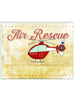 Stupell Industries Stupell Industries The Kids Room by Rescue Vehicles Icons and Mottos 3 Piece Wall Plaque Set  - Image 5
