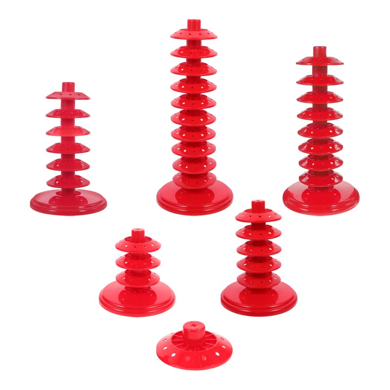 6pcs Lollipop Display Stand: Multi-Tier Tower Organizer - Adjustable Cake Rack Holder for Wedding Baby Shower Birthday Party Dessert Table - Image 3