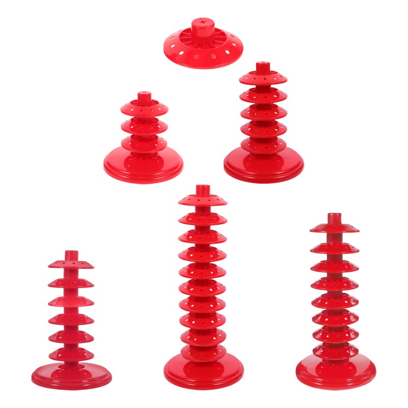 6pcs Lollipop Display Stand: Multi-Tier Tower Organizer - Adjustable Cake Rack Holder for Wedding Baby Shower Birthday Party Dessert Table - Image 4