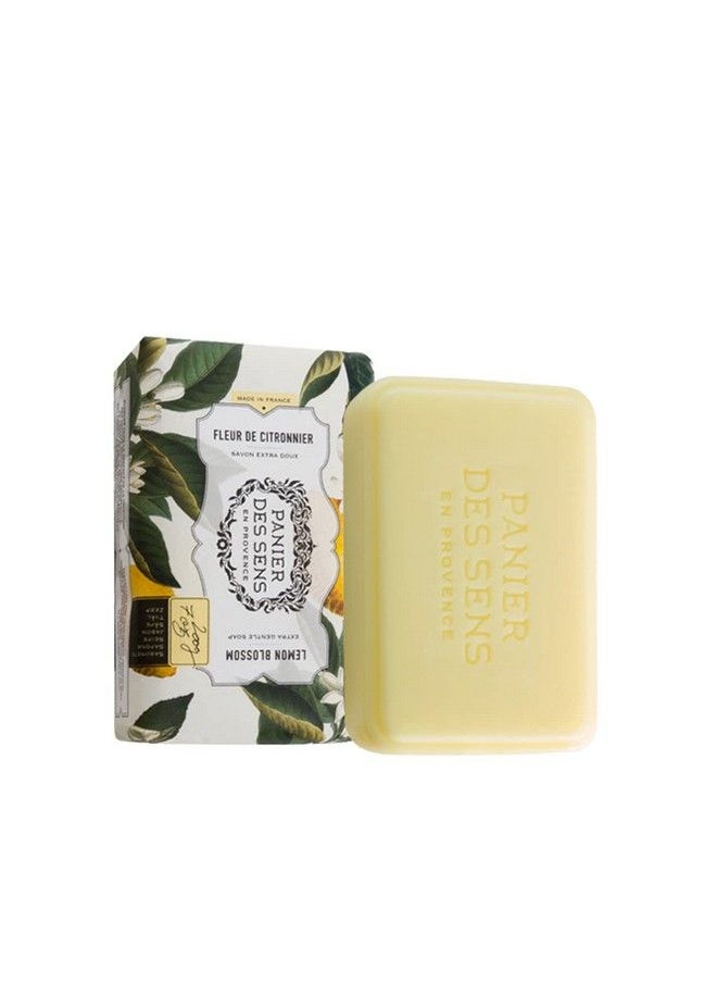 PANIER DES SENS Lemon Blossom Shea Butter Natural Bar Soap Bath & Body Soap Bars Made In France 95% Natural 2 Bars 7Oz/200G Each  - Image 3