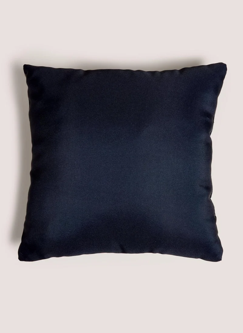 Matalan Outdoor Reversible Cushion Black