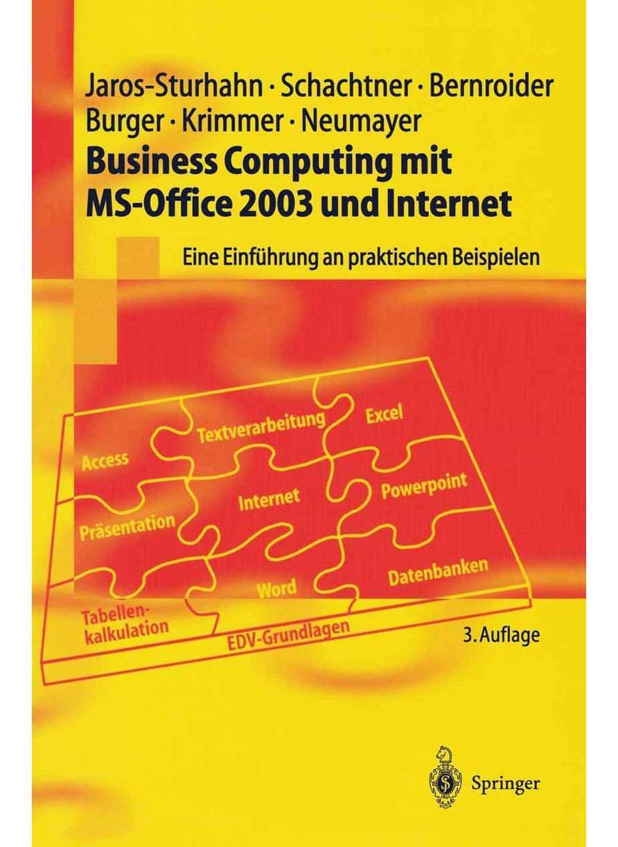 Business Computing mit MS-Office 2003 und Internet: Eine Einführung an praktischen Beispielen 