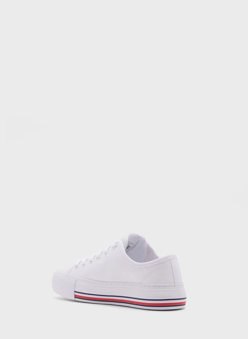 TOMMY HILFIGER Kids Low Top Lace Up Sneakers