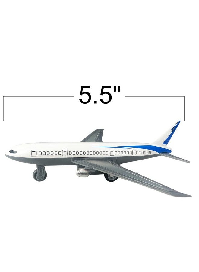 ArtCreativity ArtCreativity Pullback Airplane Toys for Boys and Girls, Set of 2, Diecast 5 Inch Pull Back Plane Toys for Kids, Great Birthday Party Favors for Children, Goodie Bag Fillers, Gift Idea  - Image 3