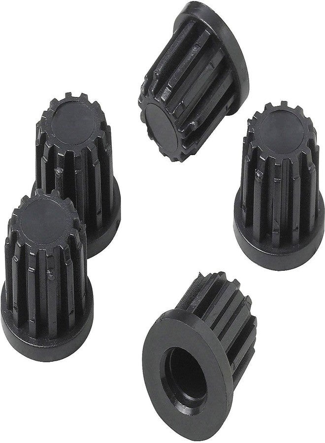 Safco Products 5130 Task Master Tubular Base Inserts for use with Task Master Chairs (sold separately), Black