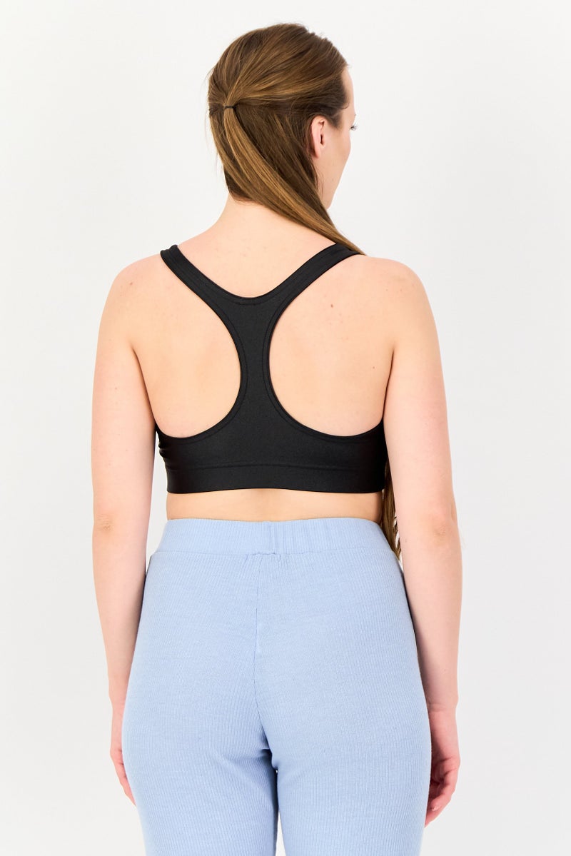 Reebok x Misbhv Women Non Padded Brand Logo Training Sports Bra, Black - Image 3