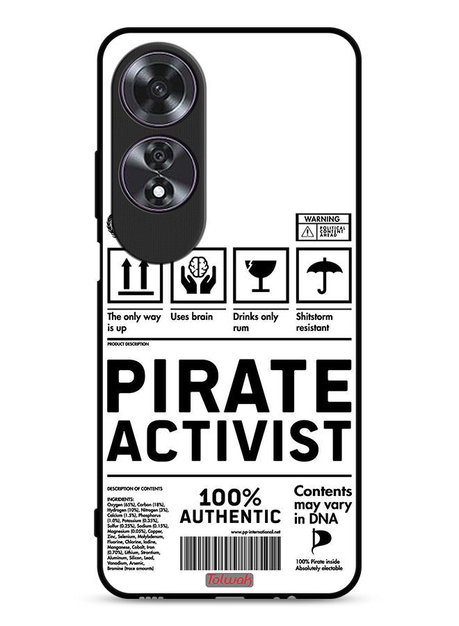 Tolwak Oppo A60 Protective Case Cover Private Activist Sticker - Image 1