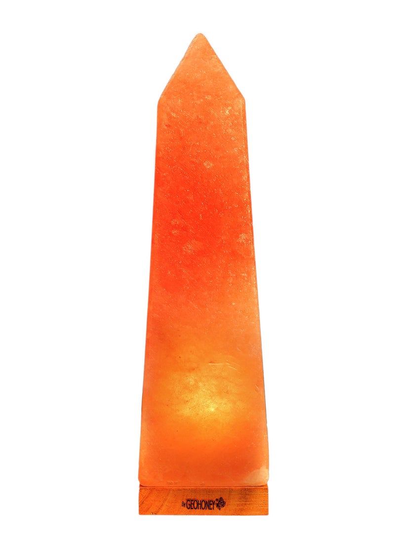 Geohoney - Himalayan Salt Lamp Obelisk Salt Tower - Image 1