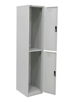RIGID Steel Curved 2 Doors Locker Grey 180x38x46.5cm  - Image 4