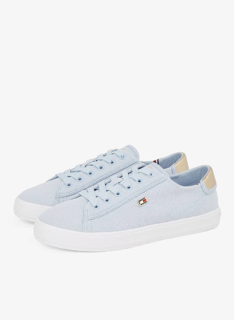 TOMMY HILFIGER Vulcanised Canvas Lace Up Sneakers - Image 2