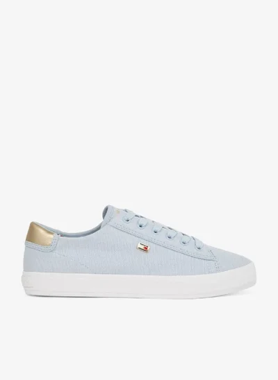 TOMMY HILFIGER Vulcanised Canvas Lace Up Sneakers