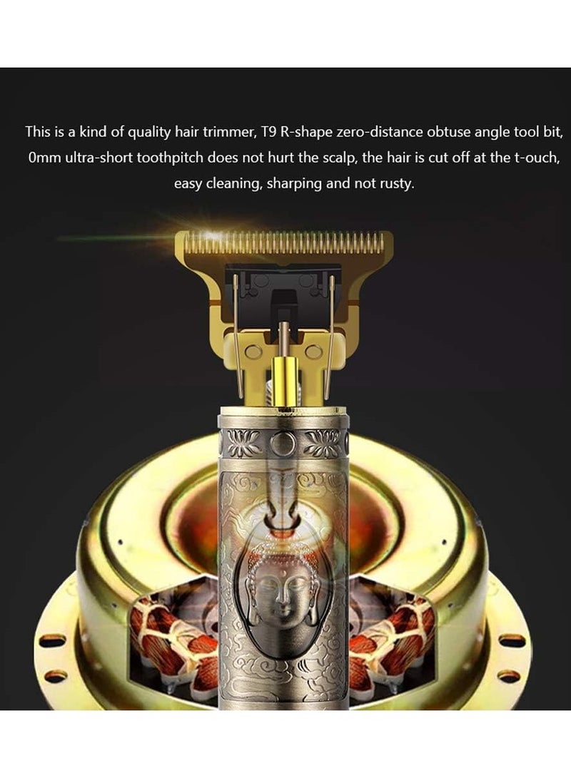 Generic USB Hair Trimmer Baldheaded Cutter Beard Shaving Carving - Image 3