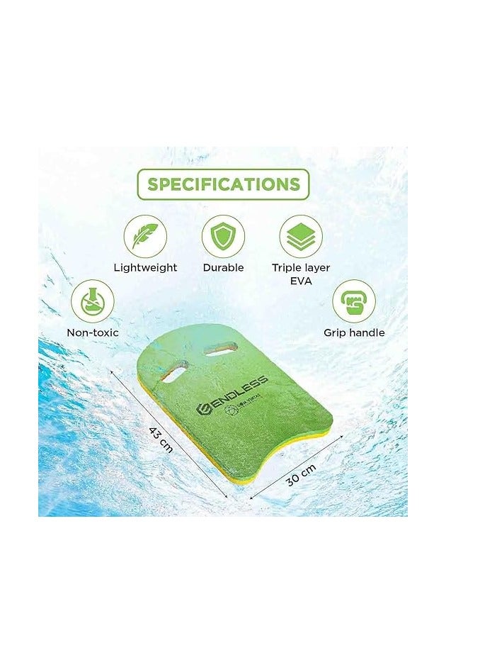 ENDLESS  Swimming Kickboard With Comfortable Design | Material : EVA |  For Beginners Swimming Training Floaters | For Kids and Adults Floating Pads - Image 3