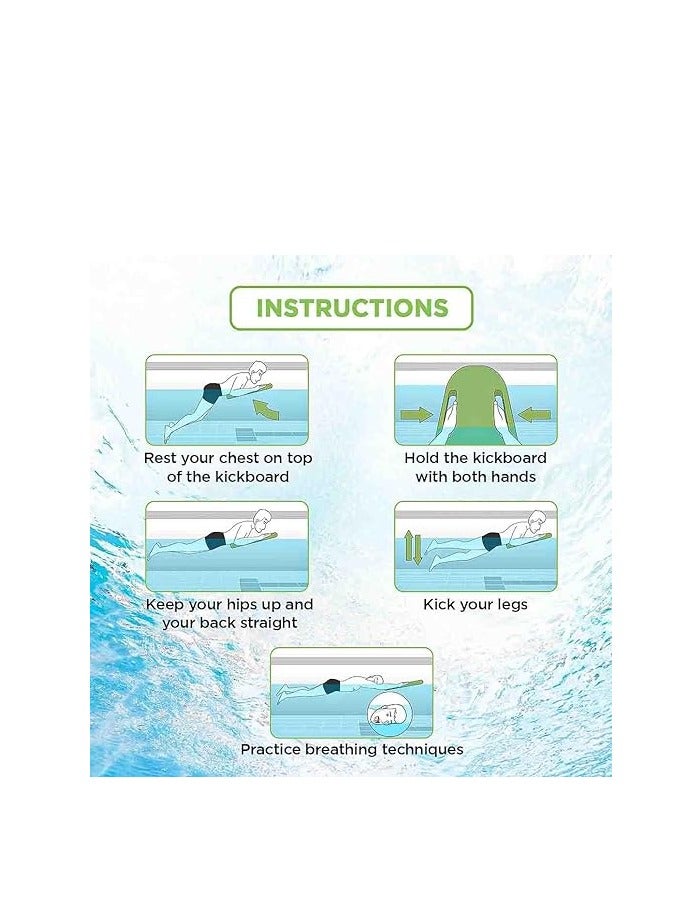 ENDLESS  Swimming Kickboard With Comfortable Design | Material : EVA |  For Beginners Swimming Training Floaters | For Kids and Adults Floating Pads - Image 5