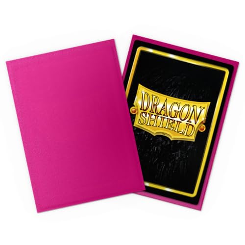 Arcane Tinmen Dragon Shield | Standard Size Card Matte Sleeves | 100 CT - Smooth & Tough Premium TCG Sleeves | Compatible with Pokemon, Flesh & Blood, One Piece & Magic The Gathering | Magenta - Matte - Image 3