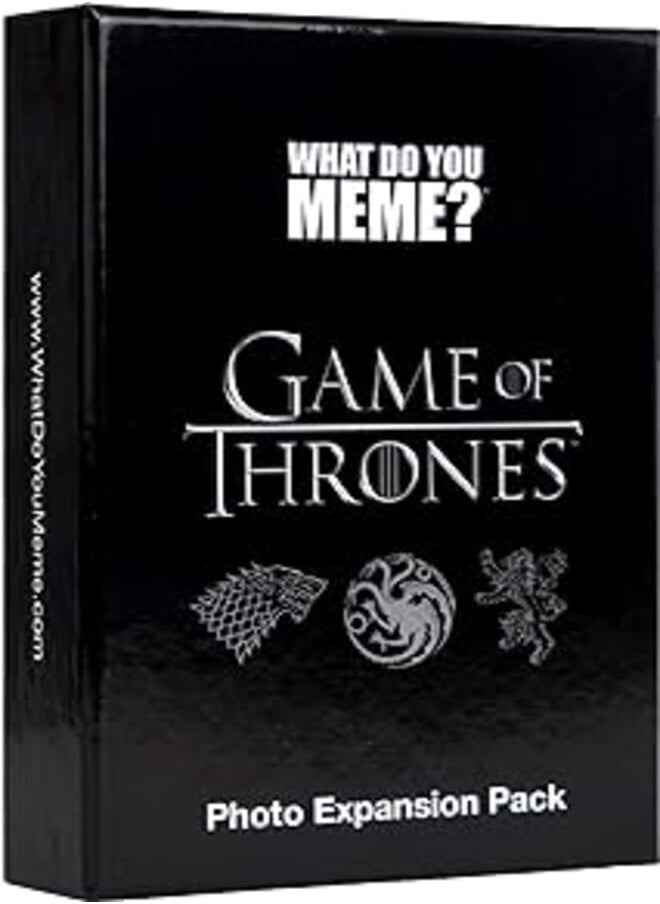 WHAT DO YOU MEME? حزمة توسعة HBO Game Of Thrones - ماذا تفعل؟ 