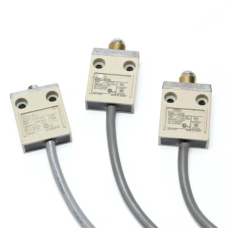 D4C 3524 Enclosed Limit Switch Waterproof Anti Corrosion Sealed Slim Body Basic Switch - Image 1