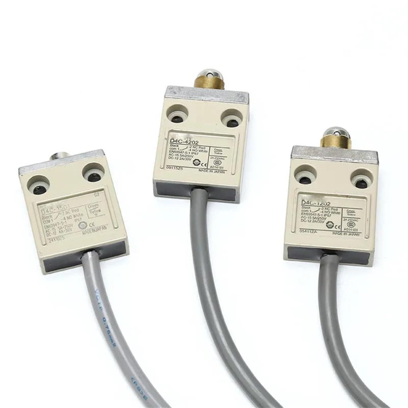D4C 3524 Enclosed Limit Switch Waterproof Anti Corrosion Sealed Slim Body Basic Switch - Image 2