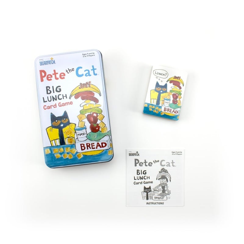 Briarpatch | Pete the Cat Big Lunch Card Game Tin, Fans of Pete the Cat Books, Ages 4+ - Image 3