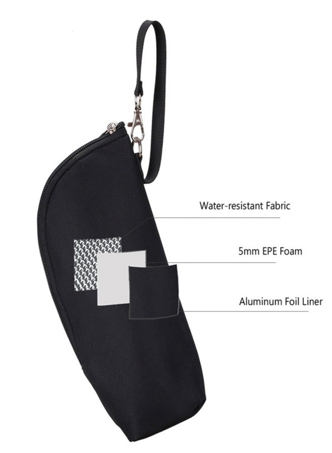 Baby Bottle Cooler Tote Bags, Portable Insulated Breastmilk Cooler Bag,  Handy Nursing Bottle Cooler Warmer Bag for Nursing Mom Daycare Travel  - Image 2