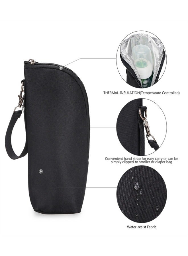 Baby Bottle Cooler Tote Bags, Portable Insulated Breastmilk Cooler Bag,  Handy Nursing Bottle Cooler Warmer Bag for Nursing Mom Daycare Travel  - Image 3