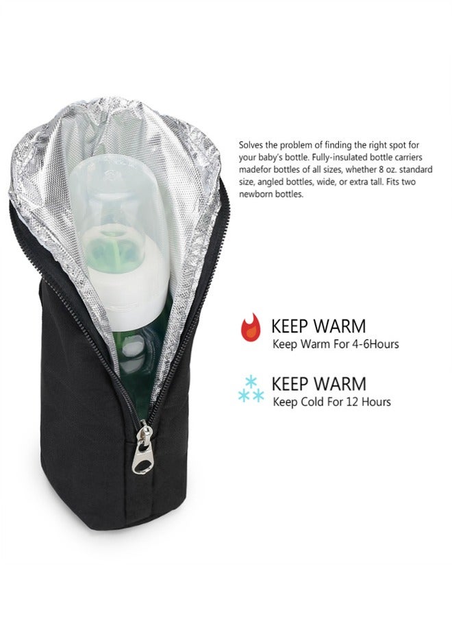 Baby Bottle Cooler Tote Bags, Portable Insulated Breastmilk Cooler Bag,  Handy Nursing Bottle Cooler Warmer Bag for Nursing Mom Daycare Travel  - Image 4