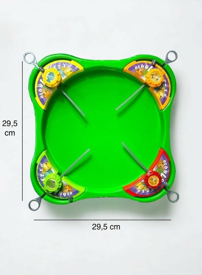 Crazy Buy Top Dinosaur Battle Gyro Table Top Game for Kids, 4 Player, Educational Toy, Family Game Kids - Image 3