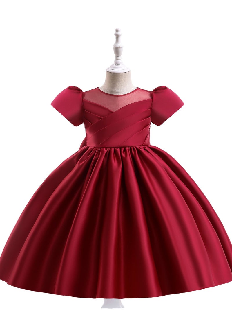 Loquat Princess Cap Sleeve Maxi Dress  - Image 1