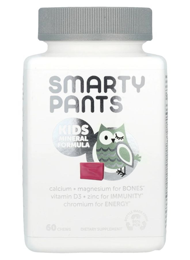 SmartyPants - Kids Mineral Formula Mixed Berry 60 Chews - Image 1