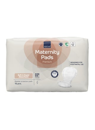 Premium Maternity Pads, Postpartum Essentials, Eco-Friendly Maternity Pads After Birth, Extra Protection, Breathable and Skin Friendly Incontinence Pads Women, Sustainable Maternity Pads - 15PK - pzsku/Z0C21ED6CA83DE6C5C633Z/45/_/1708935156/0bb4ebcd-3eac-4deb-b754-48c88e0dddf4