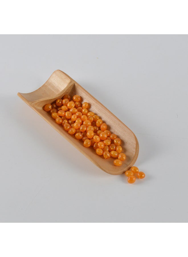 Simulation Cereal Props Simulation Corn Soybean Soybean Rice Food Play Model Nuts Cashew Nuts Peanut Kernel-Color:Gold Beans.-Dimensions:See Detailed Description For Dimensions - Image 1