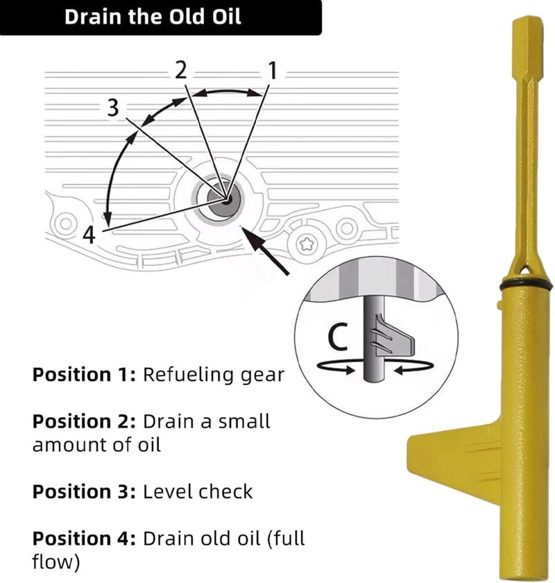 DPTOOL Metal Transmission Oil Filling Tool Compatible with Mercedes Benz 725.0 9-Speed Oil Change Transmission Filler Tool Adapter Replace 725 589 02 90 00, 725 589 00 90 00 - Image 5
