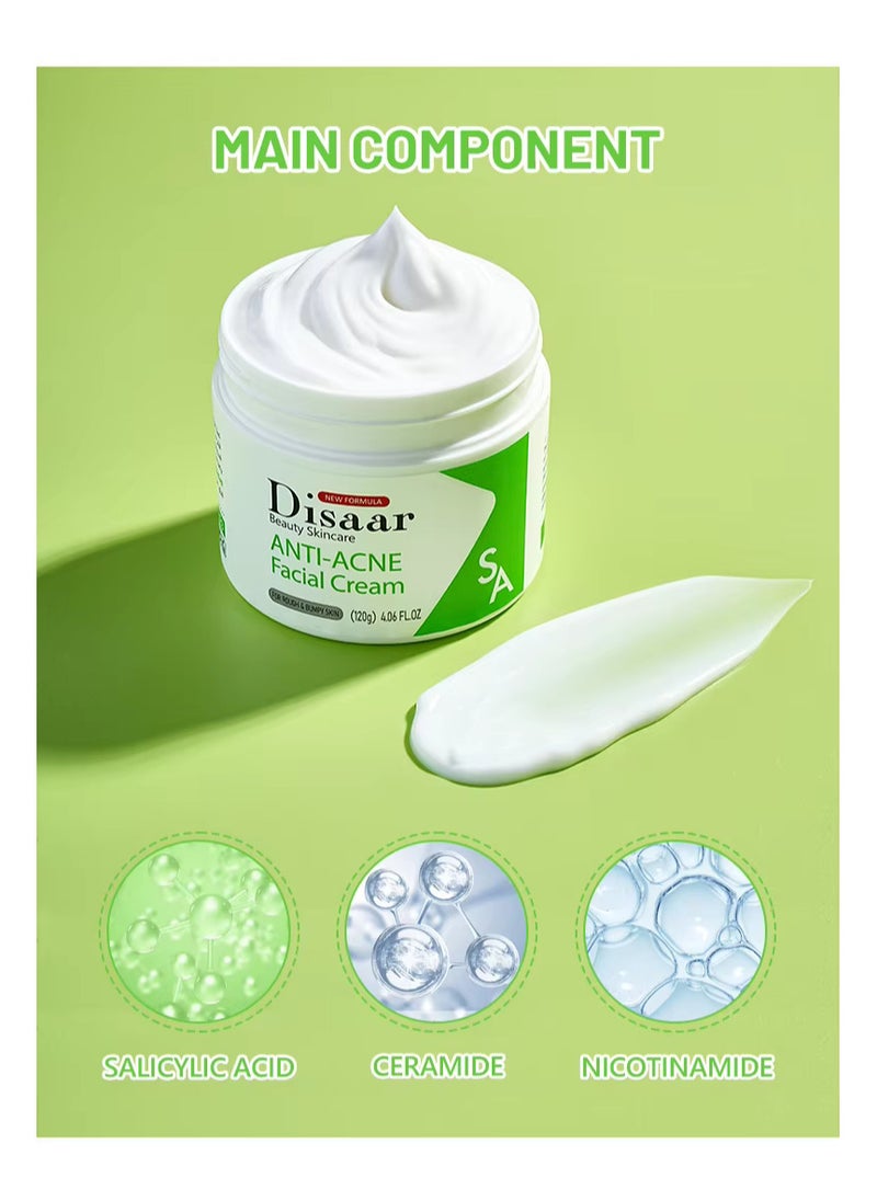 Disaar Disaar Anti Acne Salicylic Acid Facial Cream 120 G  - Image 2