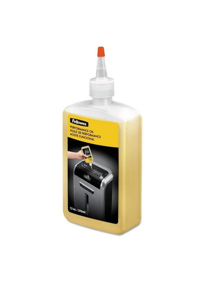 Fellowes - Owes Shredder Oil 12 Oz. Bottle With Extension Nozzle (35250) - Image 1
