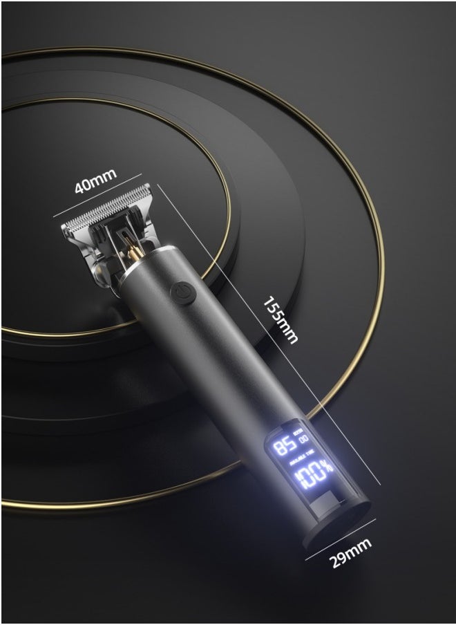 WAOKN Hair clipper Men Professional Long Hair Trimmer Beard Trimmer Cordless Electric Hair Trimmer Rechargeable LED Screen Precision Trimmer for Men Hairdressers,Large Screen Display Electric Hair Clipper  - Image 3