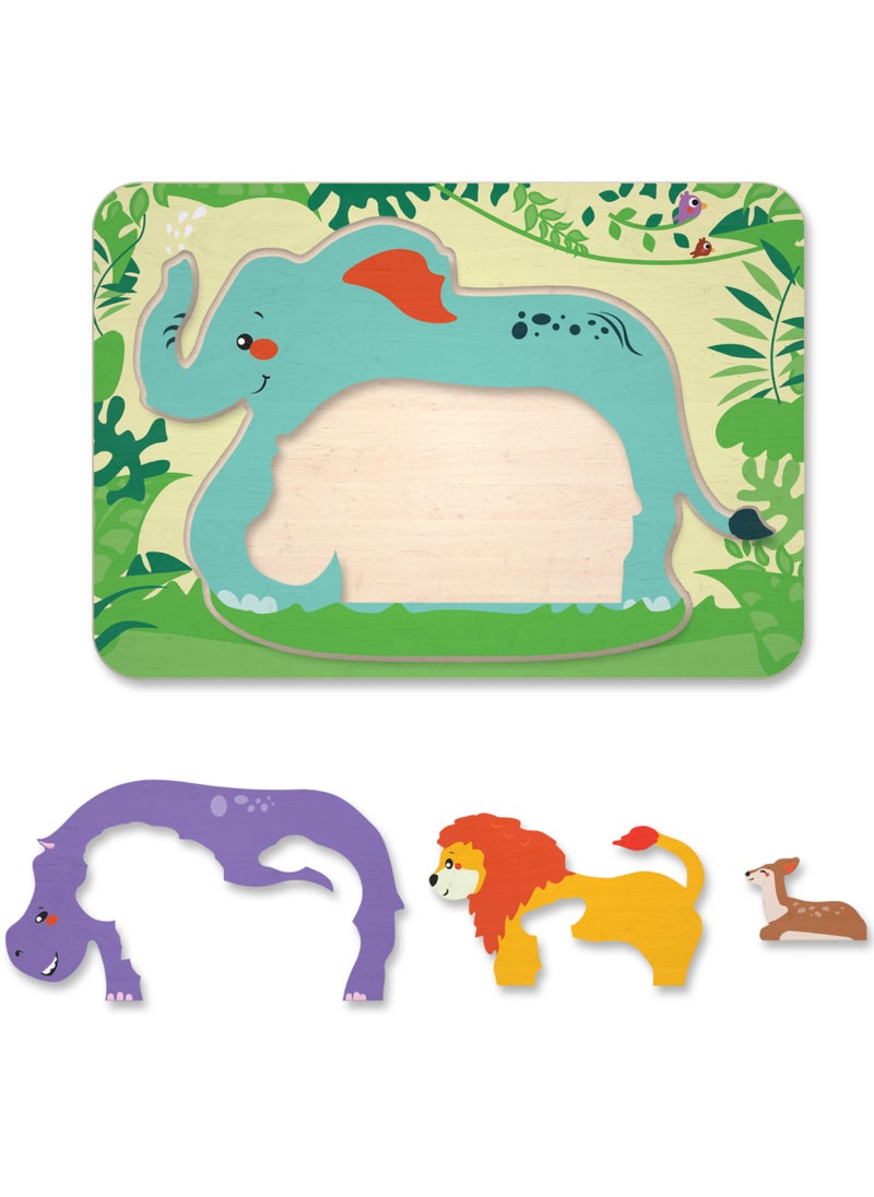 Nesting Puzzle - Jungle
