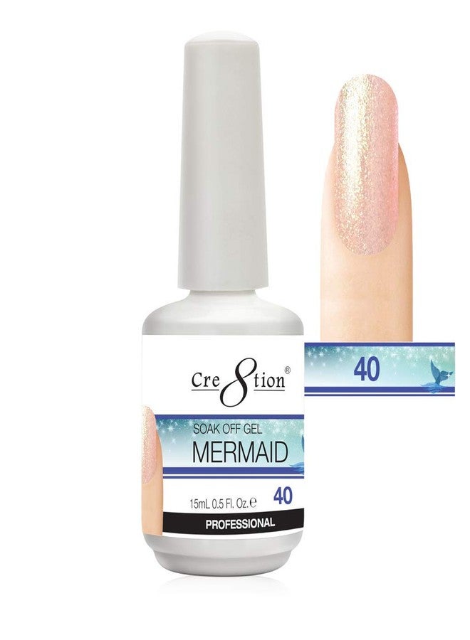 Cre8tion - Mermaid Collection Soak Off Gel 15mL | MM40