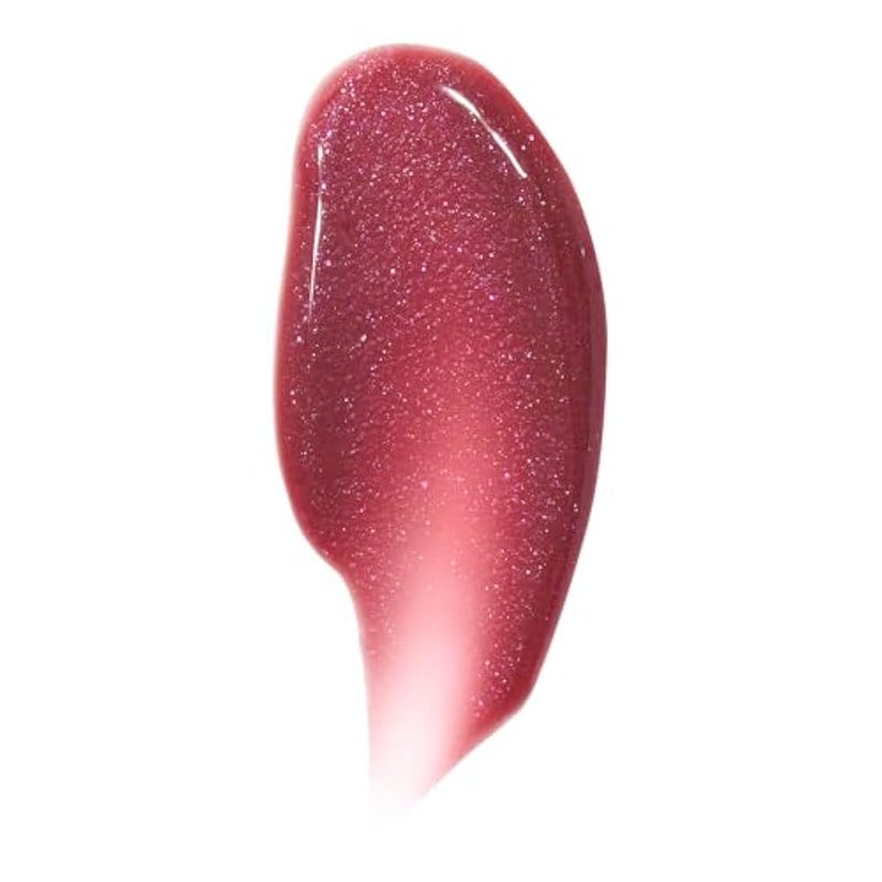 elf e.l.f. Glow Reviver Lip Oil Glimmer, Nourishing Tinted Lip Oil For A High-Shine Finish, Infused With Jojoba Oil, Vegan & Cruelty-Free, Divine Wine - Image 2