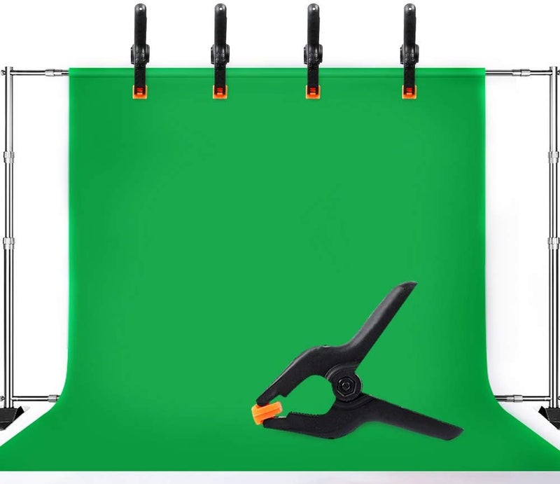 FRICHOM 10 Packs of 3.5 inch Professional Plastic Small Spring Clamps Heavy Duty for Crafts and Backdrop Clips Clamps for Backdrop Stand,Photography, Home Improvement and so on - Image 5